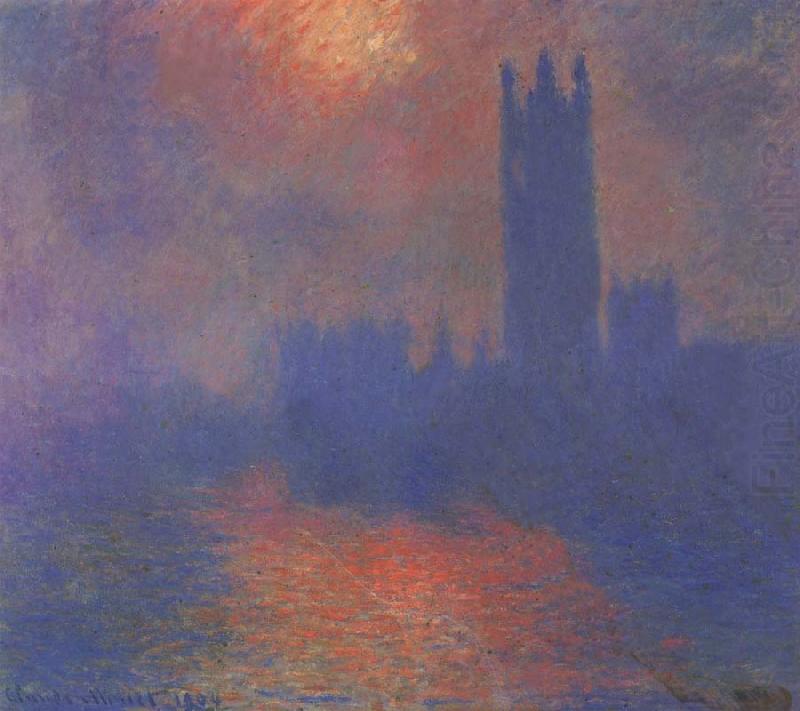 Claude Monet London,Parliament china oil painting image